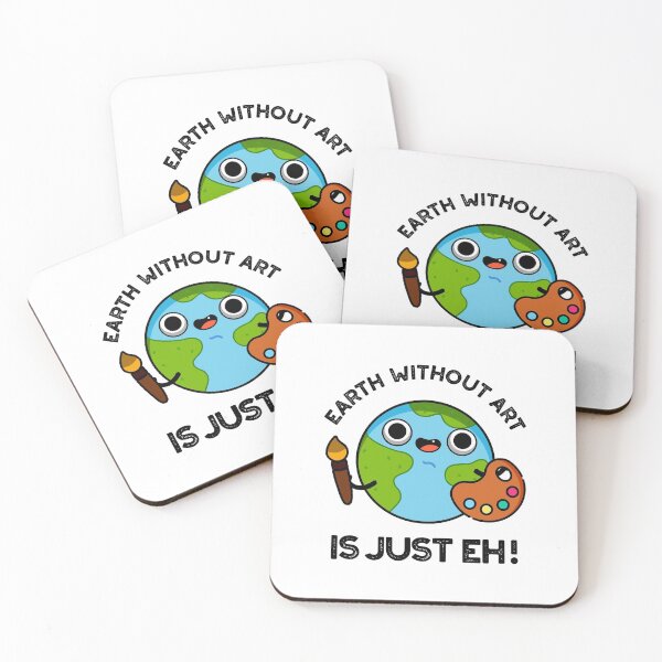 Item preview, Earth Without Art Is Just Eh Cute Planet Puns designed and sold by punnybone.