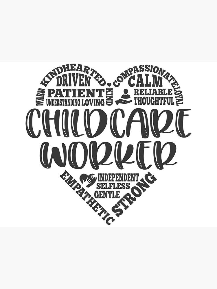 childcare-worker-child-care-provider-poster-for-sale-by