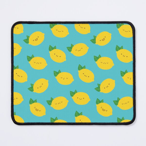 Item preview, Cute Lemons - Blue Pattern designed and sold by ElectricFangs.