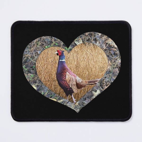 Item preview, Wild Ringneck Pheasant in Camouflage Heart Design for Pheasant Hunters and Outdoorsmen designed and sold by LifeCrush.