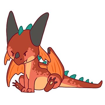 Artwork thumbnail, Smol Dragon Angry by PencilCat