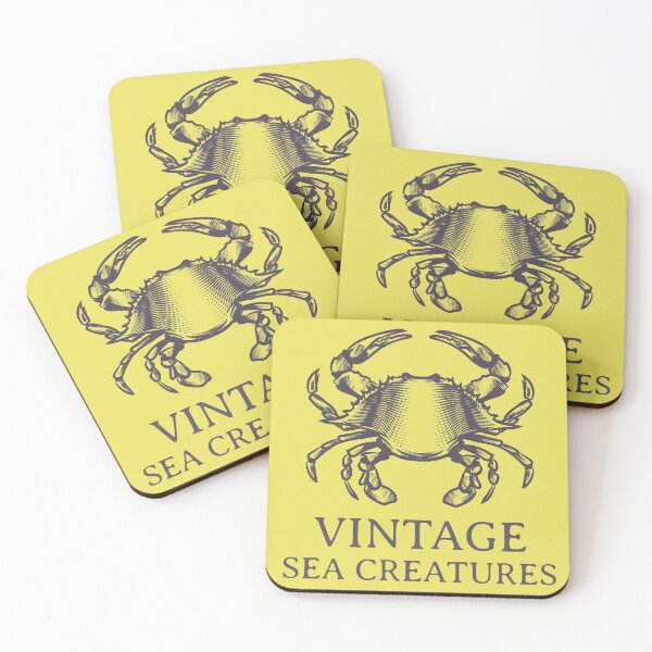 Item preview, Vintage Sea Creatures - Crab designed and sold by CharltonWiggins.