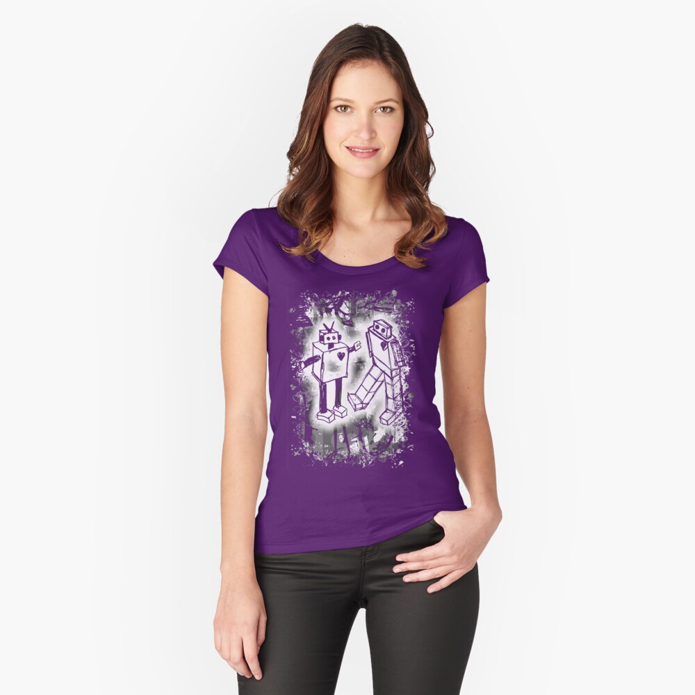 Item preview, Fitted Scoop T-Shirt designed and sold by RoseanneJones.