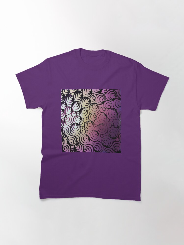 Alternate view of Groovy Circles - Psychedelic Geometric Art Photography Classic T-Shirt