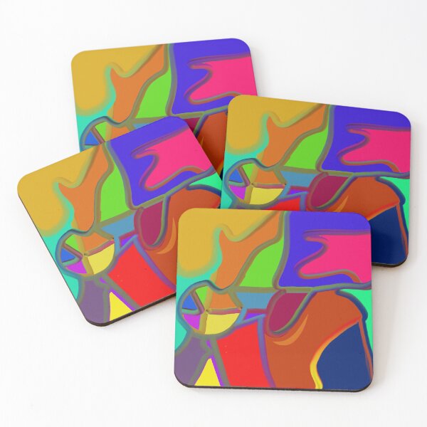 Item preview, Aesthetic abstract colorful imagination designed and sold by ernesleon321.