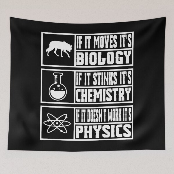 Item preview, Funny Science Meme Shirt   Physics, Chemistry, and Biology designed and sold by TrndSttr.