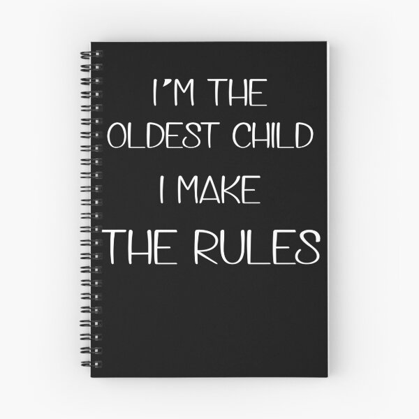 Item preview, I'm the oldest child. I make the rules designed and sold by aeedesign.