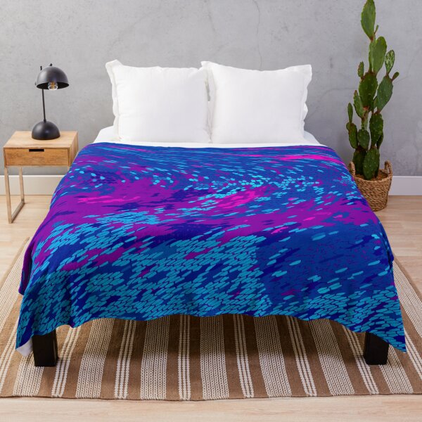 Item preview, Lava Wave Blue & Purple designed and sold by rum1757.