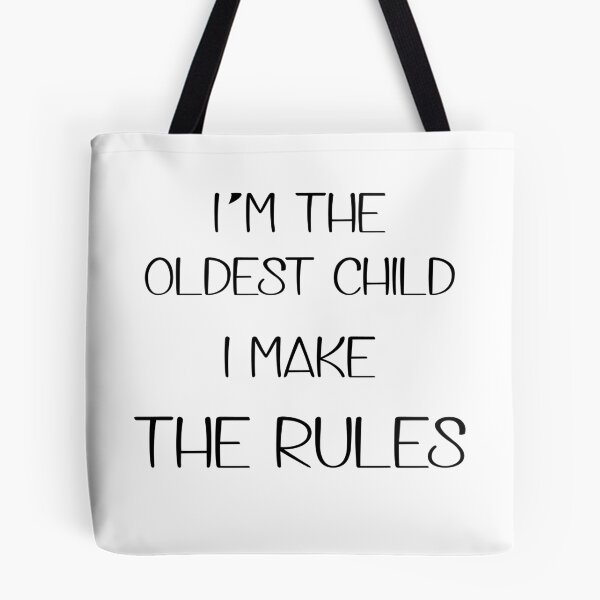 Item preview, I'm the oldest child. I make the rules designed and sold by aeedesign.