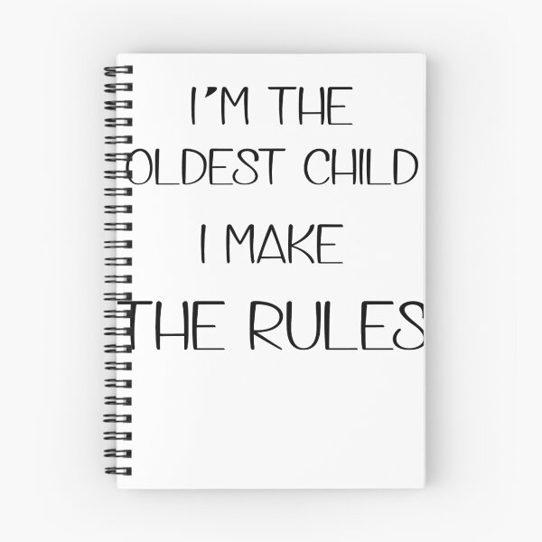 Item preview, I'm the oldest child. I make the rules designed and sold by aeedesign.
