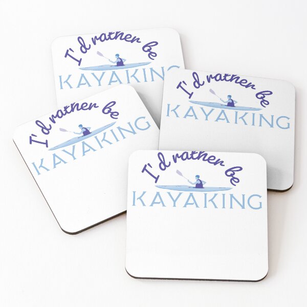 Item preview, I'd Rather Be Kayaking Kayak Saying Design designed and sold by brunsch-print.