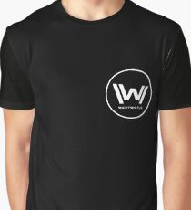 Westworld - Small White Logo Graphic T-Shirt