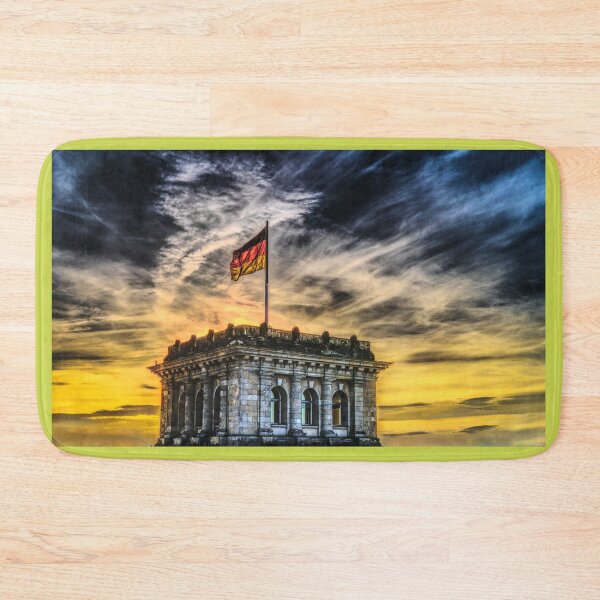 Item preview, Bundestag German Flag Parliament designed and sold by MonArtisteSam.