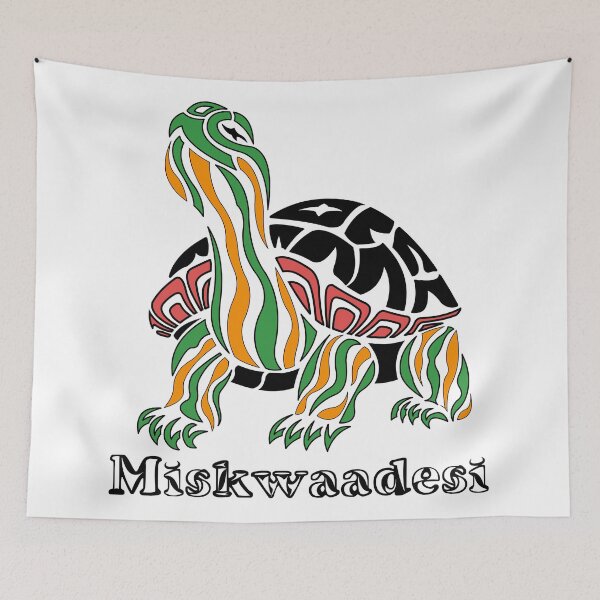 Item preview, Painted Turtle (Miskwaadesi) designed and sold by KendraHowland.