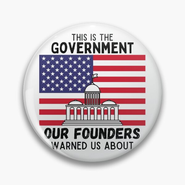 Item preview, This Is The Government Our Founders Warned Us About - Funny Political designed and sold by CreativeMansion.