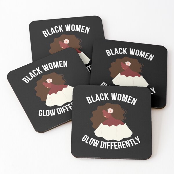 Item preview, Black Women Glow Differently designed and sold by PRB1989.