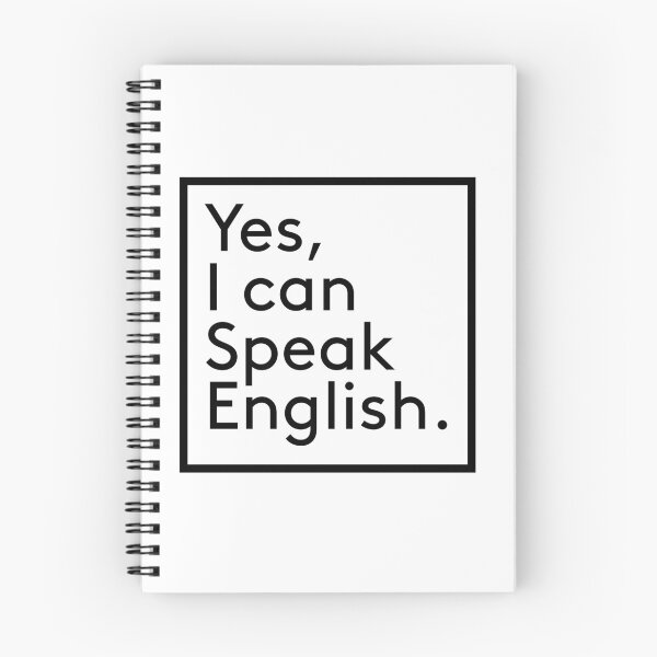 Item preview, Yes, I can speak English. designed and sold by Teallady.