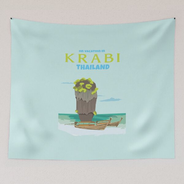 Aperçu de l'œuvre en vacances à KRABI Thaïlande créée et vendue par KewaleeTee.