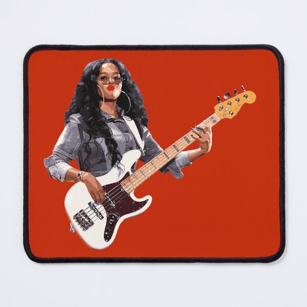 Item preview, H.E.R. grooving on the bass designed and sold by AJ-Russo.