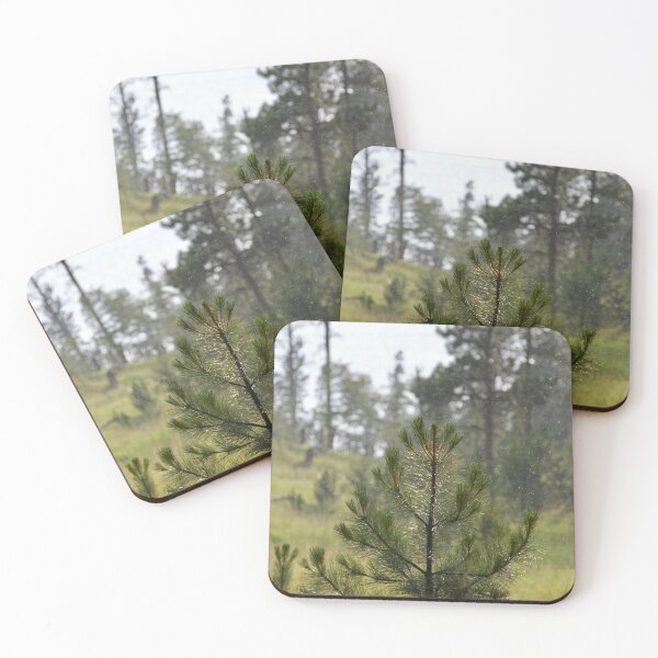 Item preview, Light Rain in the Pines designed and sold by lisapicklepizza.