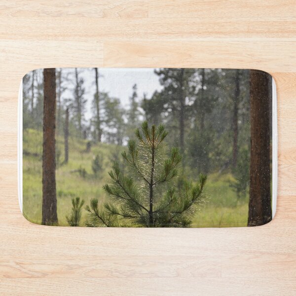 Item preview, Light Rain in the Pines designed and sold by lisapicklepizza.