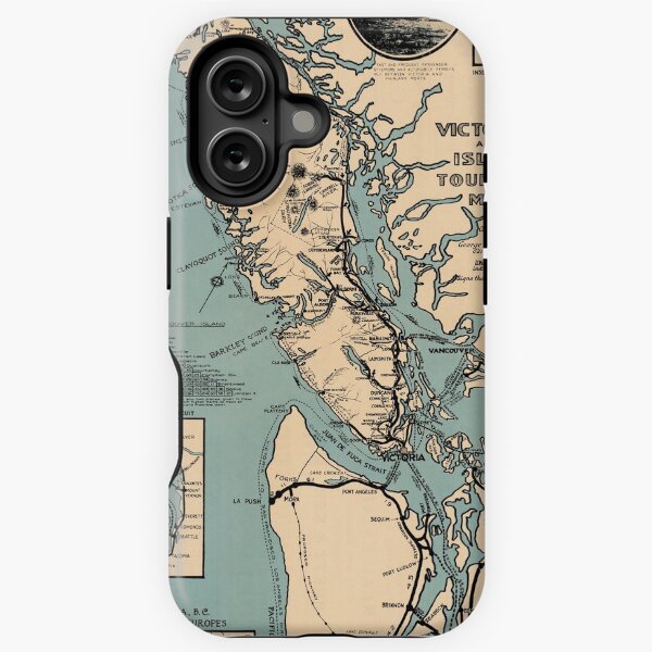 Item preview, 1925 Victoria and Island Touring Map designed and sold by Gin  Neko.