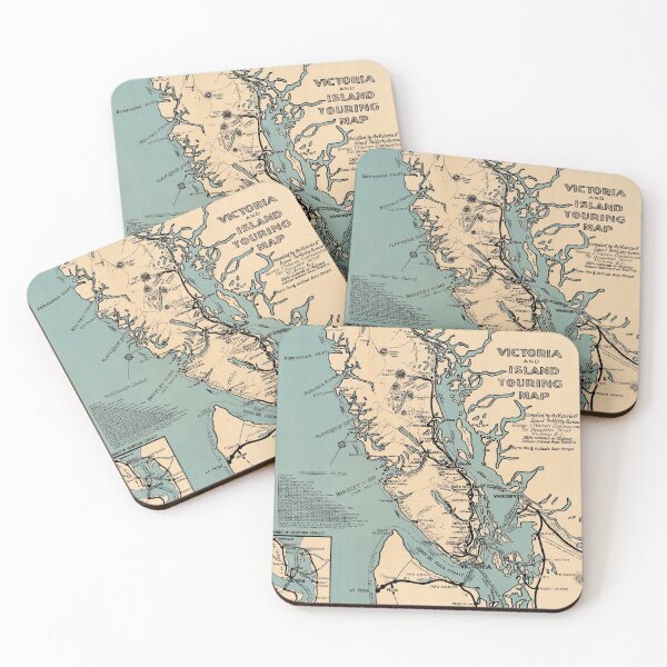 Item preview, 1925 Victoria and Island Touring Map designed and sold by Gin  Neko.
