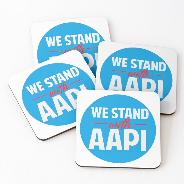 Item preview, We Stand With AAPI Stop Asian American Hate designed and sold by StickerbashCo.