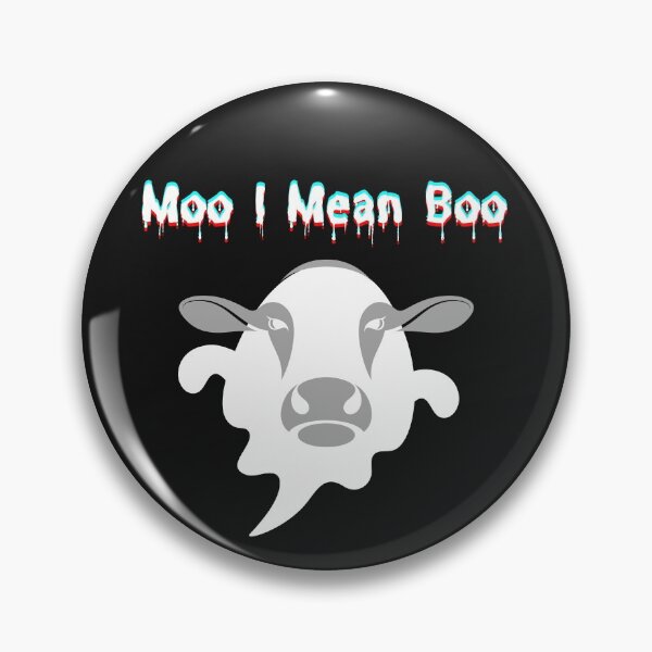 Item preview,  Moo I Mean Boo Halloween Cow designed and sold by Bwaichigo.