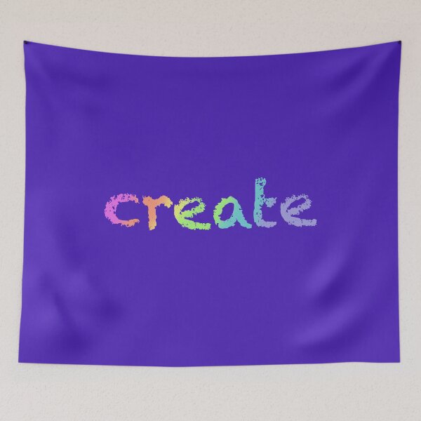 Item preview, ,Create in Rainbow Gradient on purple designed and sold by Whoopsidoodle.