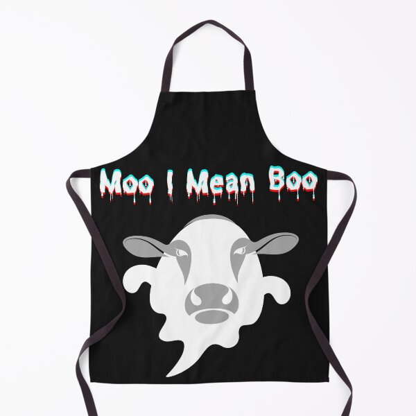Item preview, Moo I Mean Boo Halloween Cow designed and sold by Bwaichigo.