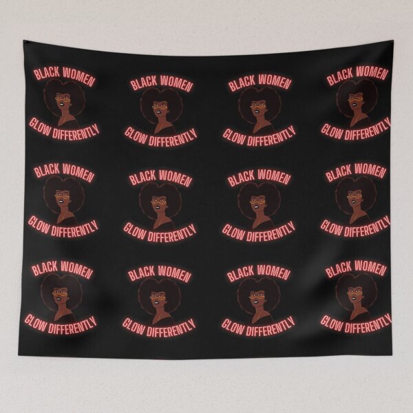 Item preview, Black Women Glow Differently designed and sold by PRB1989.