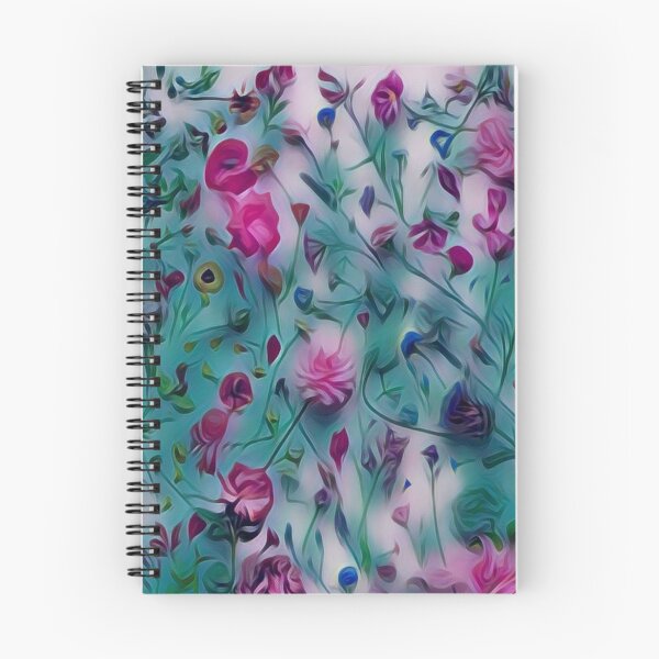 Item preview, vibrant floral pattern  designed and sold by theluckydragon.