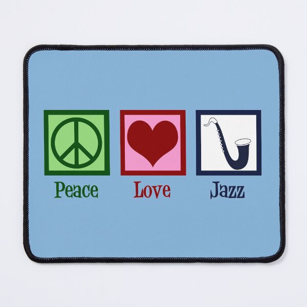 Item preview, Peace Love Jazz designed and sold by Epic Love Designs.