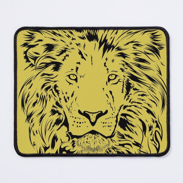 Item preview, Yellow King Lion Face designed and sold by Pandozo.