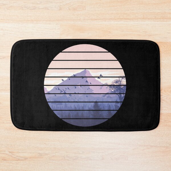 Item preview, Mountain sky sunset vintage designed and sold by Mohamed11Khalid.