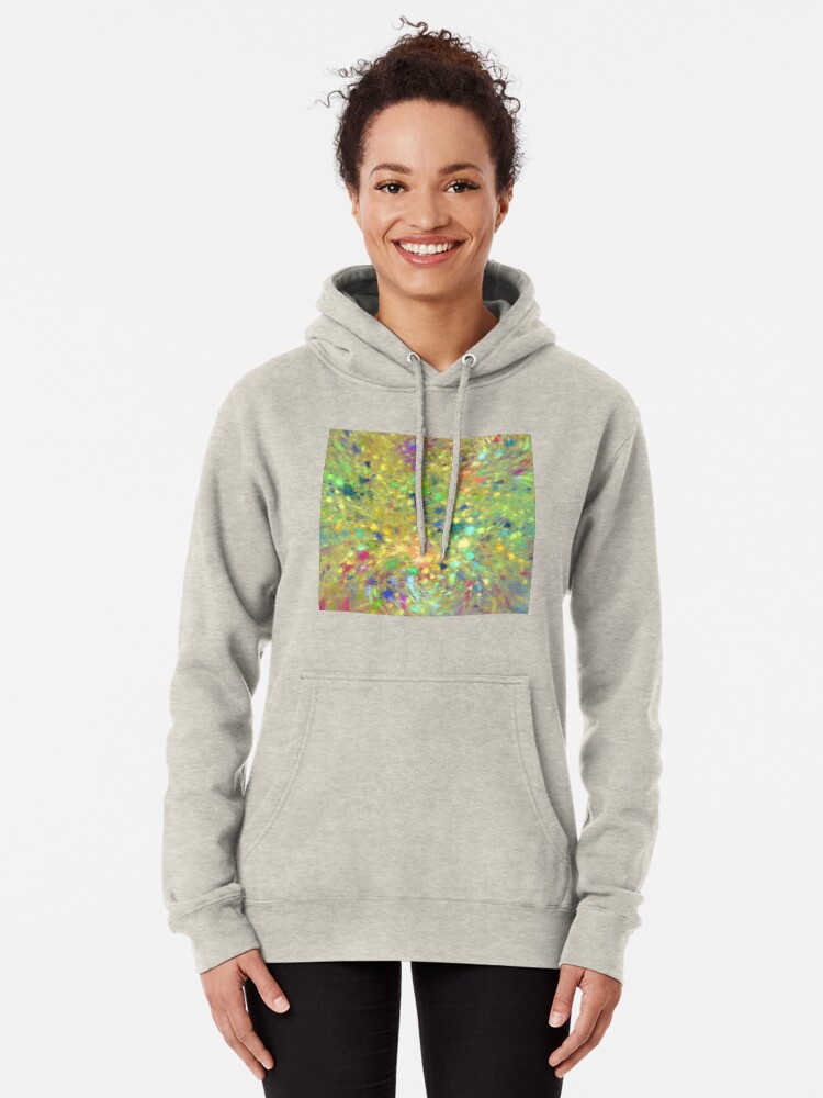 Alternate view of Spring #fractal art Pullover Hoodie