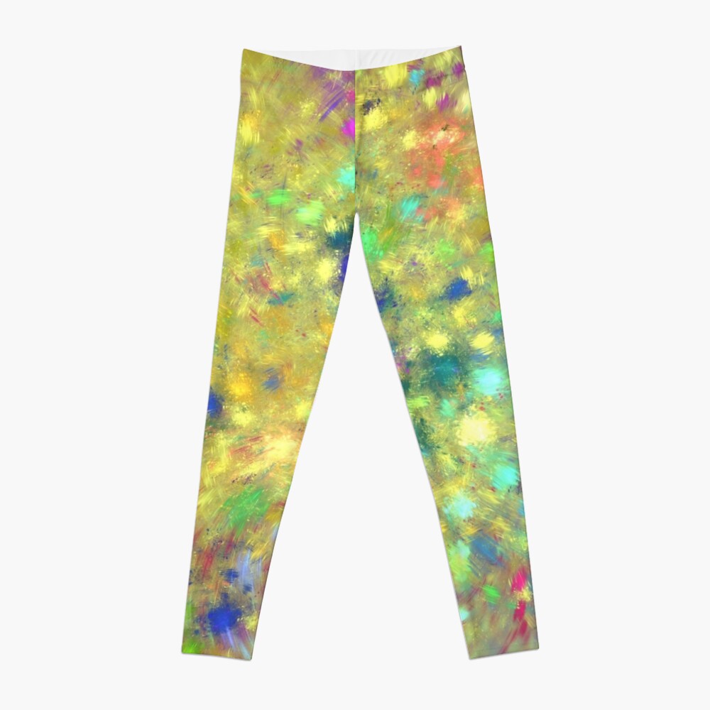 Spring #fractal art Leggings