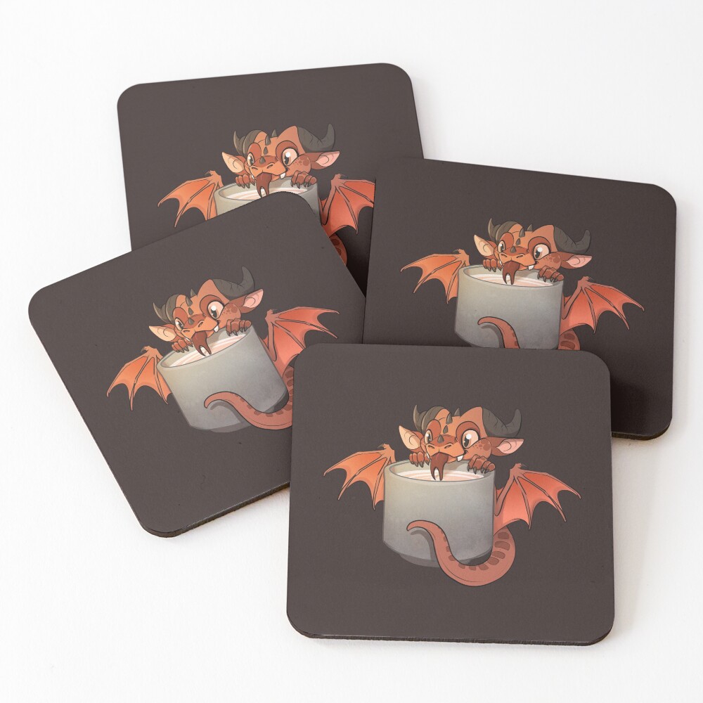 Item preview, Coasters (Set of 4) designed and sold by PencilCat.