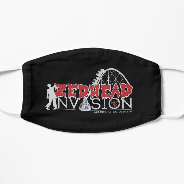 Invasion Zedhead (Sombre) Masque sans plis