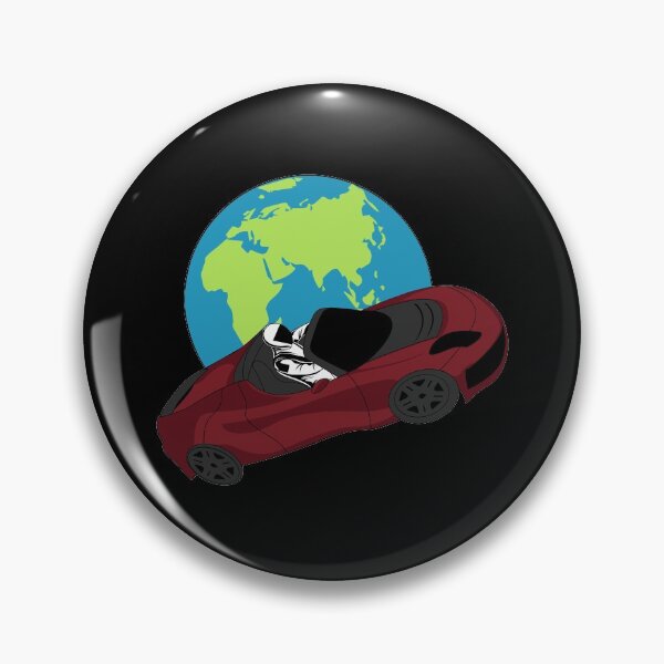 Item preview, Starman in Space - Tesla and SpaceX Inspired designed and sold by TrndSttr.