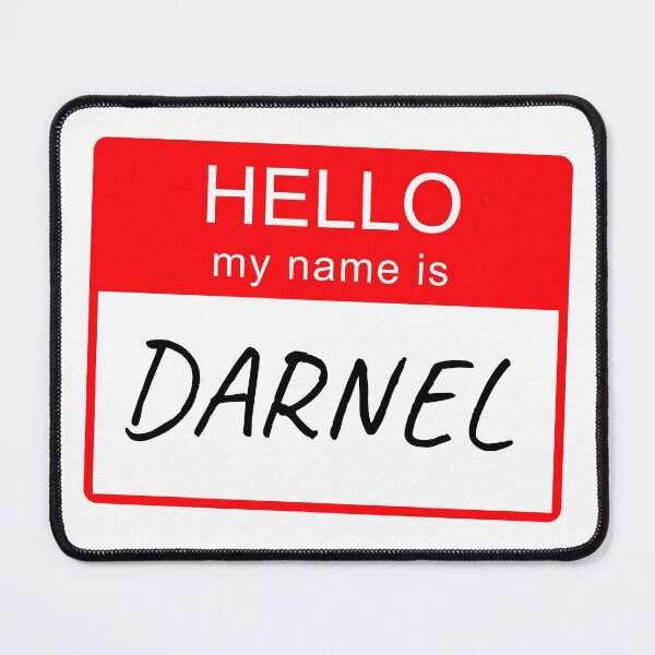 Item preview, Hello My Name Is Darnel Name Tag Custom Personalised Design  designed and sold by CreatedbyJR.