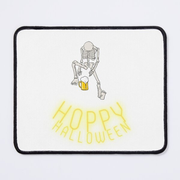 Item preview, Curved Hoppy Halloween Skeleton Slouched designed and sold by 89vintage.