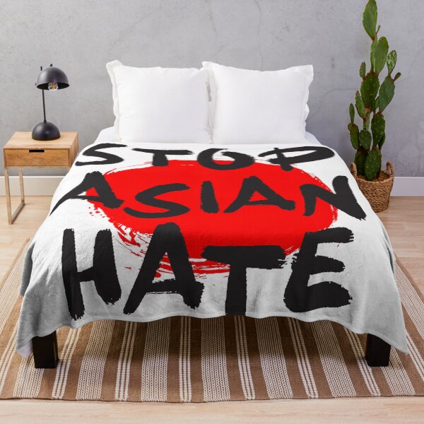 Item preview, Hate Is A Virus Stop Asian Hate designed and sold by StickerbashCo.