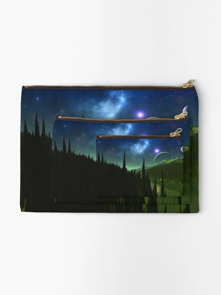 Thumbnail 2 of 4, Zipper Pouch, Under Rakanoth designed and sold by AlienVisitor's Stuff.
