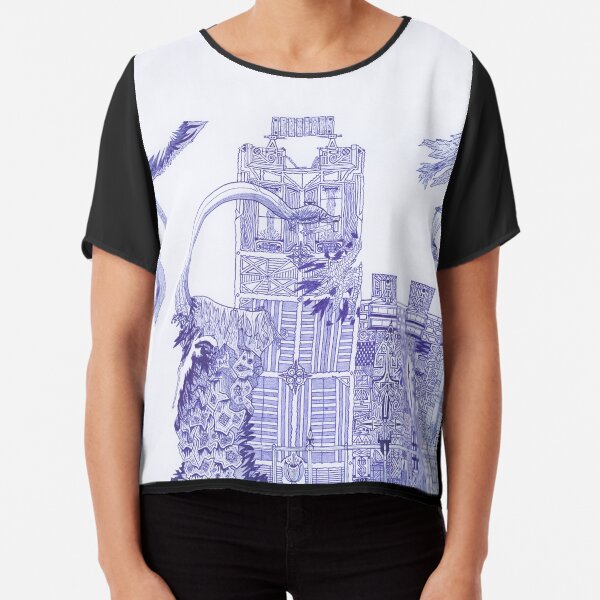M.I. #121 |☽| Attack Aftermath Chiffon Top