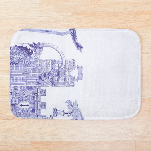 M.I. #121 |☽| Attack Aftermath Bath Mat