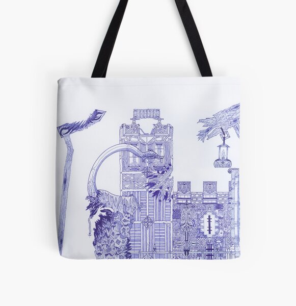 M.I. #121 |☽| Attack Aftermath All Over Print Tote Bag