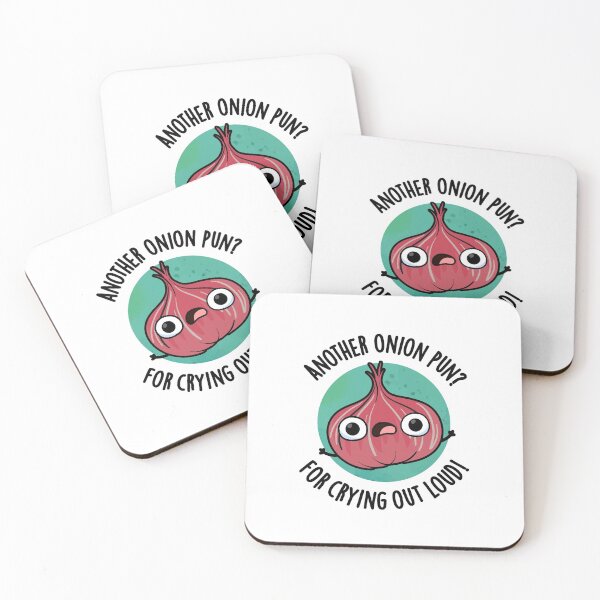 Item preview, Another Onion Pun For Crying Out Loud Funny Veggie Puns designed and sold by punnybone.