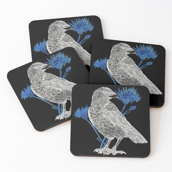 Item preview, Jackdaw and Cornflower (for dark backgrounds) designed and sold by -Senaar-.
